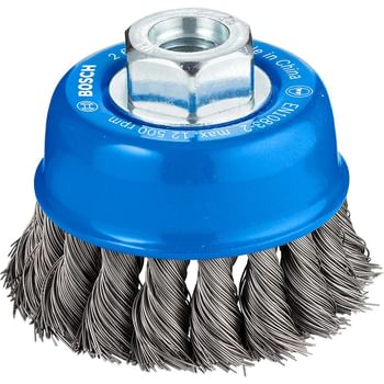 Bosch 0.35mm Knotted Steel Wire Cup Brush