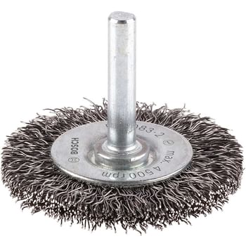 Bosch 0.3mm Crimped Steel Wire Wheel Brush