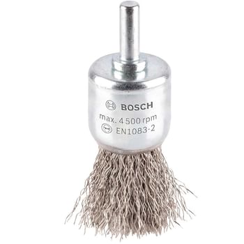 Bosch 0.3mm Crimped Inox Steel Wire Pencil Brush