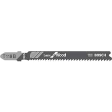 Bosch T119 B Wood Cutting Jigsaw Blades Bosch T119 B Wood Cutting Jigsaw Blades