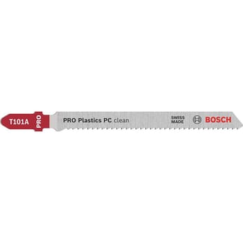 Bosch T 101 A Acrylic and Plastic Cutting Jigsaw Blades