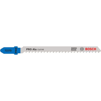 Bosch PRO T227 D Aluminium Cutting Jigsaw Blades
