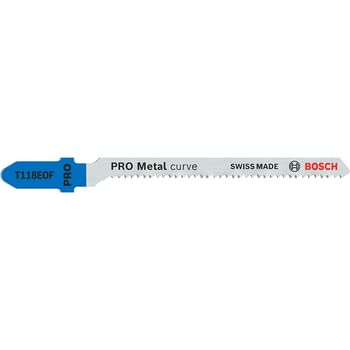 Bosch T118 EOF Metal Cutting Jigsaw Blades
