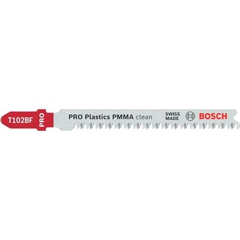 Bosch T102BF Plastic Perspex Cutting Jigsaw Blade