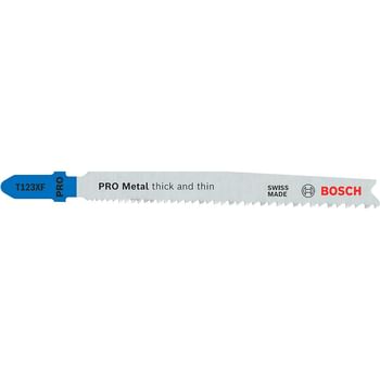 Bosch T123 XF Progressor Metal Cutting Jigsaw Blades