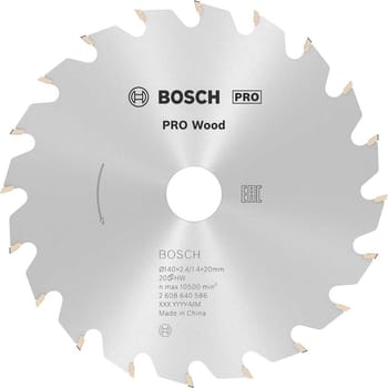 Bosch Optiline Wood Cutting Saw Blade