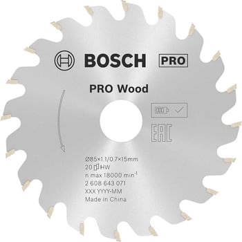 Bosch Wood Cutting Saw Blade