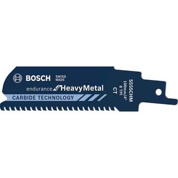 Bosch Endurance S555CHM Reciprocating Sabre Saw Blades for Heavy Metal