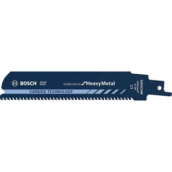 Bosch Endurance S955CHM CT Reciprocating Sabre Saw Blades for Heavy Metal
