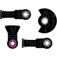 Bosch 4 Piece Starlock Oscillating Multi Tool Flooring Blade Set 