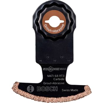 Bosch MATI 68 RT3 Starlock Max Oscillating Multi Tool Abrasive and Grout Segment Blade