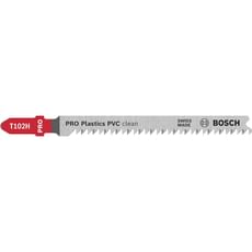 Bosch Pro T102H Plastics PVC Clean Cutting Jigsaw Blade