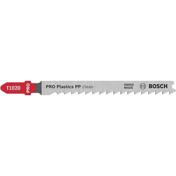 Bosch Pro T102D Plastics PP Clean Cutting Jigsaw Blade