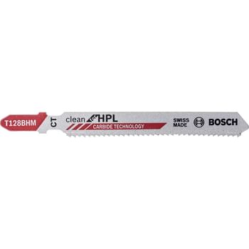 Bosch T128BHM Clean Cutting Carbide Jigsaw Blades for HPL