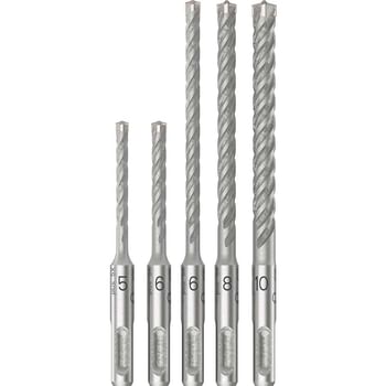 Bosch 10 Piece SDS Plus 5X Drill Bit Set