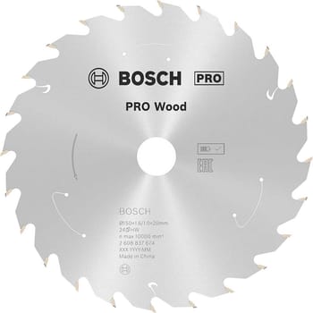 Bosch PRO Cordless Wood Cutting Circular Saw Blade