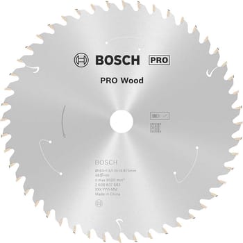 Bosch PRO Cordless Wood Cutting Circular Saw Blade