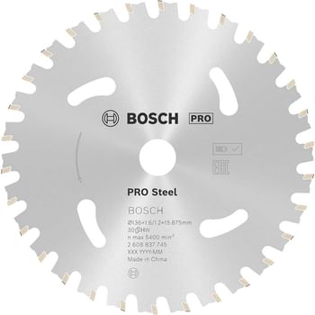 Bosch Cordless Circular Saw Blade for Steel