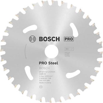 Bosch Cordless Circular Saw Blade for Steel