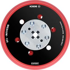 Bosch Expert Multihole Medium Backing Pads Universal 125mm