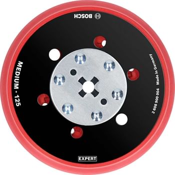 Bosch Expert Multihole Medium Backing Pads Universal 125mm