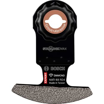 Bosch Expert MATI 68 RD4 Starlock Max Oscillating Multi Tool Abrasive and Grout Segment Saw Blade