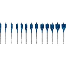 Bosch Expert 13 Piece Self Cut Speed Flat Spade Drill Bit Set Bosch Expert 13 Piece Self Cut Speed Flat Spade Drill Bit Set