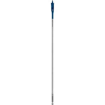Bosch EXPERT Self Cut Speed Hex Shank Wood Flat Drill Bit 400mm Long