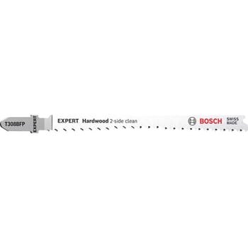 Bosch EXPERT T308 BFP Hard Wood Cutting Jigsaw Blade