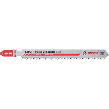 Bosch Expert T301CHM Plastic Composites Clean Cut Jigsaw Blades