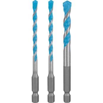 Bosch Expert 3 Piece Expert HEX-9 Multi Construction Drill Bit Set