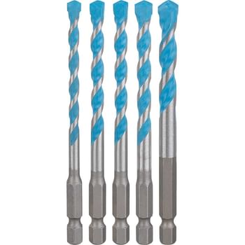 Bosch Expert 5 Piece HEX-9 Multi Construction Drill Bit Set
