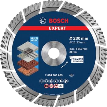 Bosch Expert Multi Material Diamond Cutting Disc Bosch Expert Multi Material Diamond Cutting Disc