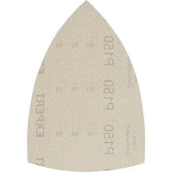 Bosch EXPERT M480 Hook and Loop Large Delta Sanding Sheets for Paint and Wood