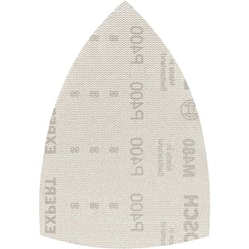 Bosch EXPERT M480 Hook and Loop Large Delta Sanding Sheets for Paint and Wood