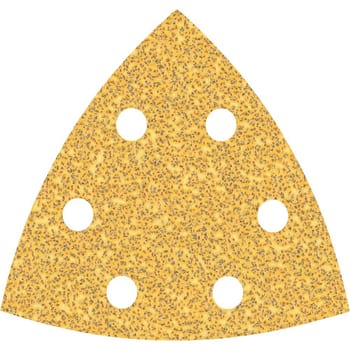 Bosch EXPERT C470 Punched Quick Fit Delta Sanding Sheets for Paint and Wood