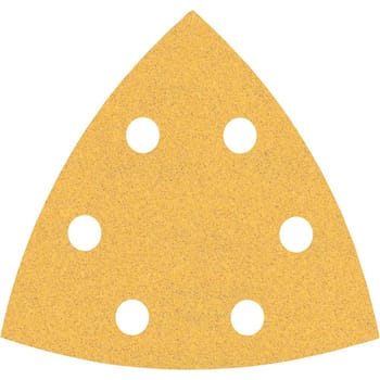 Bosch EXPERT C470 Punched Quick Fit Delta Sanding Sheets for Paint and Wood