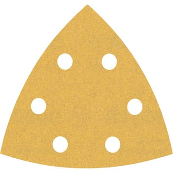 Bosch EXPERT C470 Punched Quick Fit Delta Sanding Sheets for Paint and Wood