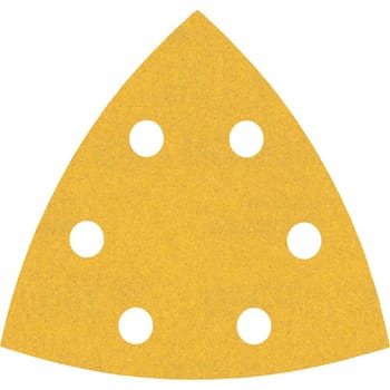 Bosch EXPERT C470 Punched Quick Fit Delta Sanding Sheets for Paint and Wood