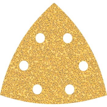 Bosch EXPERT C470 Punched Quick Fit Delta Sanding Sheets for Paint and Wood