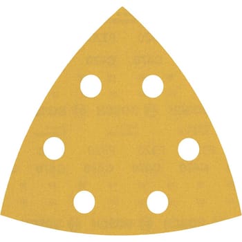 Bosch EXPERT C470 Punched Quick Fit Delta Sanding Sheets for Paint and Wood