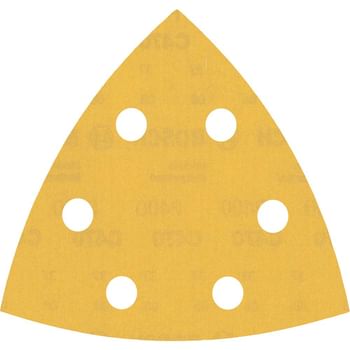 Bosch Expert C470 Punched Quick Fit Delta Sanding Sheets for Paint and Wood