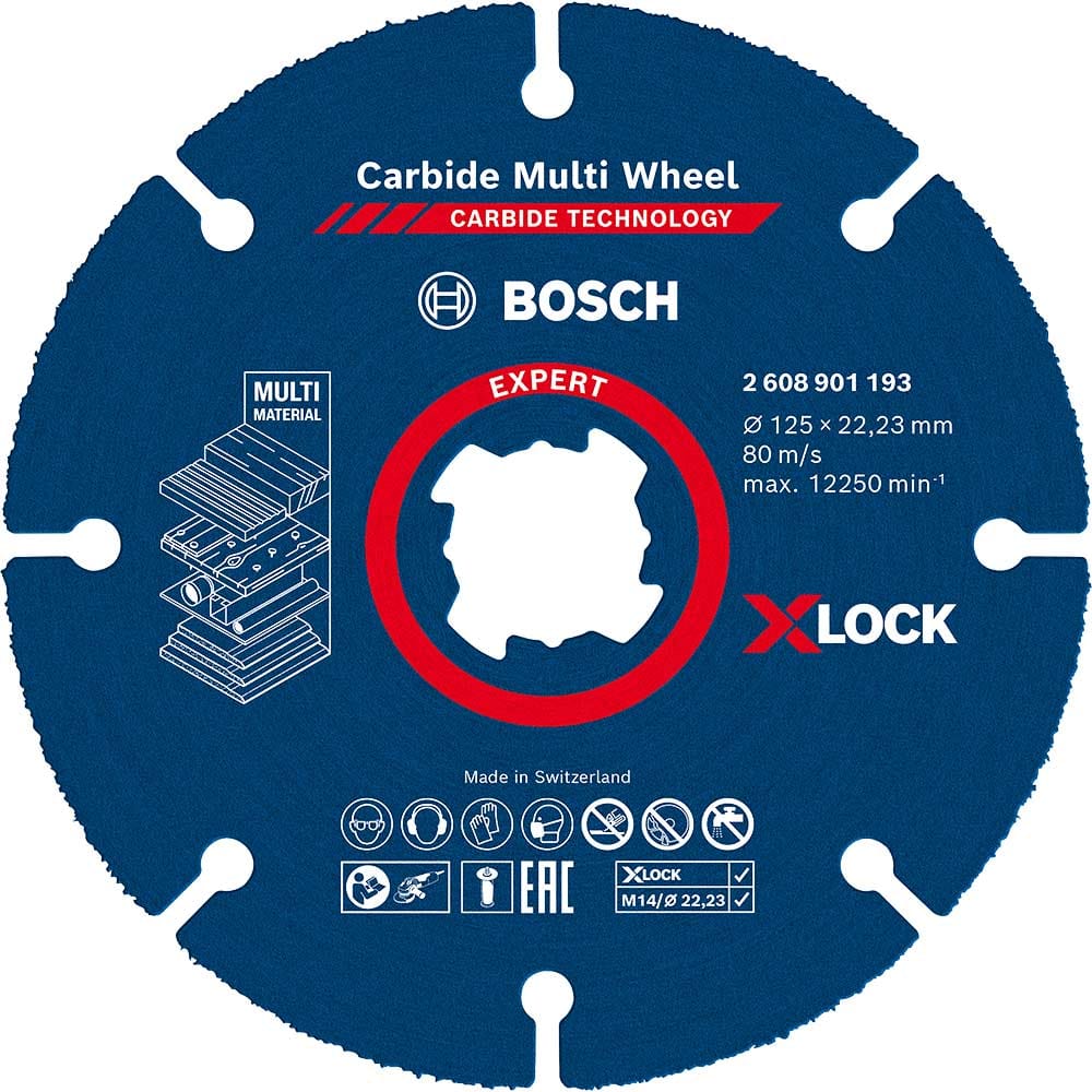 Bosch EXPERT X Lock Carbide Multi Cutting Disc | Cutting Discs