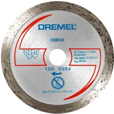 Dremel DSM540 Tile Cutting Wheel for DSM20 Dremel DSM540 Tile Cutting Wheel for DSM20