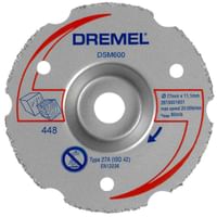 Dremel DSM600 Multipurpose Flush Cutting Wheel for DSM20