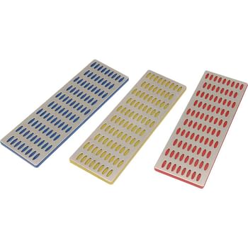 Draper 3 Piece Diamond Whetstone Sharpening Set