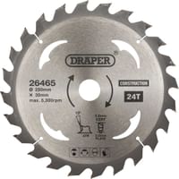 Draper TCT Construction Circular Saw Blade