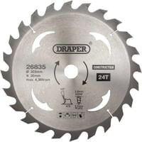 Draper TCT Construction Circular Saw Blade Draper TCT Construction Circular Saw Blade