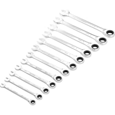 Draper Hi-Torq 12 Piece Ratchet Combination Spanner Set