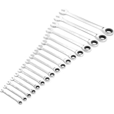 Draper Hi Torq 17 Piece Ratchet Combination Spanner Set